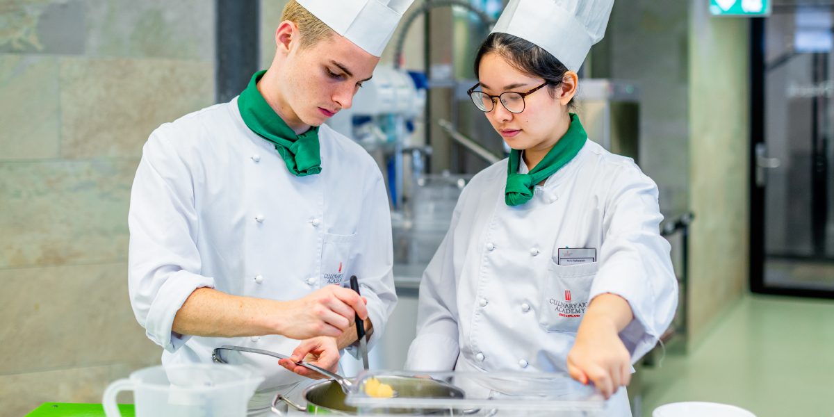 Studying for a bachelor's degree abroad in culinary arts in Switzerland