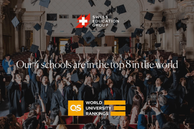 การจัดอันดับมหาวิทยาลัยโลก QS World University Rankings ประจำปี 2025 โรงเรียนในเครือ Swiss Education Group